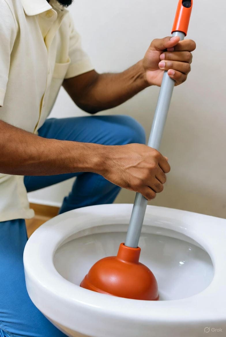 변기 막힘 아이콘